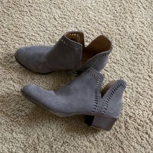Lucky Brand Gray Booties